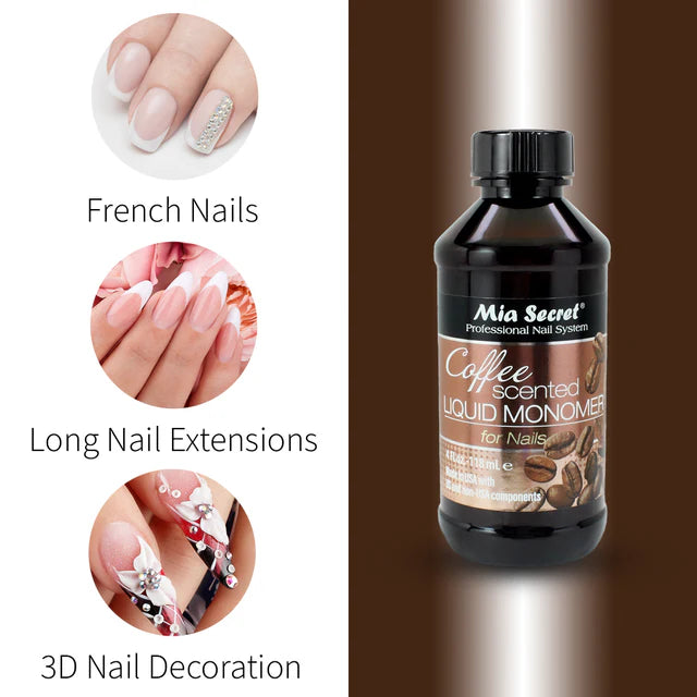 Monómeros Líquidos Profesionales Mia Secret® para Acrílico de Uñas