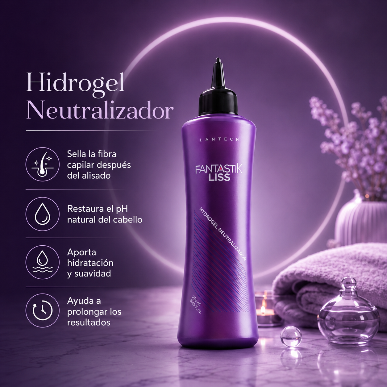 Lan Pro Fantastik Liss Kit Alisante Profesional 4 Piezas – LPFLK4