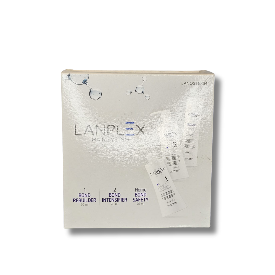 LANOSTERIN PROFESIONAL LANPLEX HAIR BOND MINI KIT 3PC (LPLHSK3M)