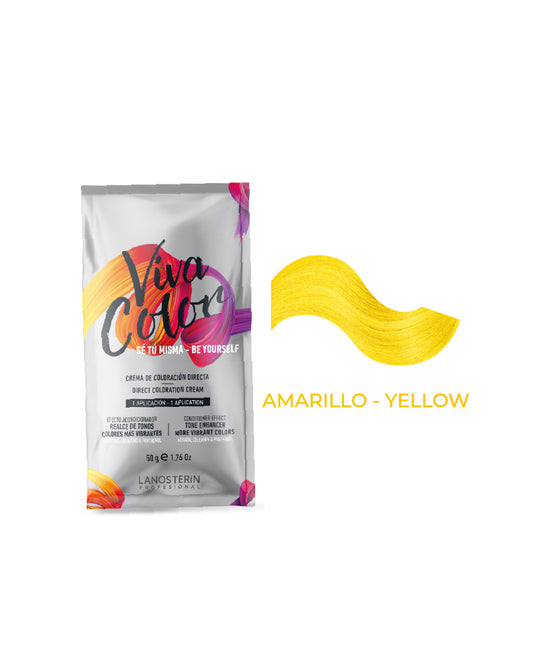 LANOSTERIN PROFESIONAL VIVA COLOR AMARILLO LVCYELLOW 1.76OZ