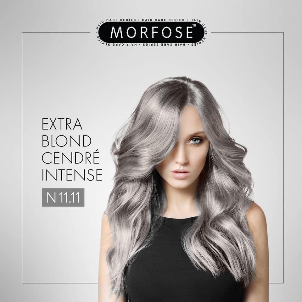 MORFOSE 10 HAIR COLOR CREAM 11.11 INTENSE EXTRA LIGHT ASH BLONDE 3.38OZ M1035OZ1111