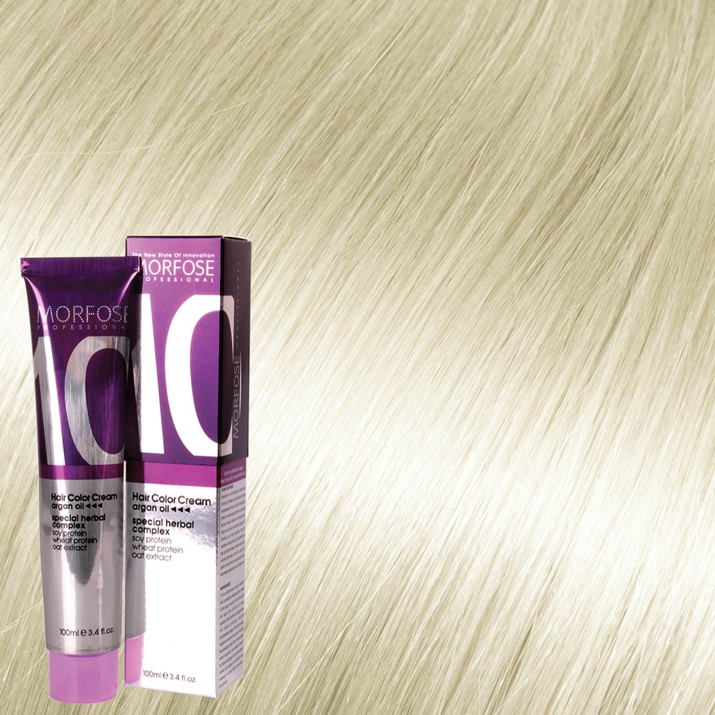 MORFOSE 10 HAIR COLOR CREAM 12.00 EXTRA PLATINUM BLONDE 3.38OZ M1035OZ1200