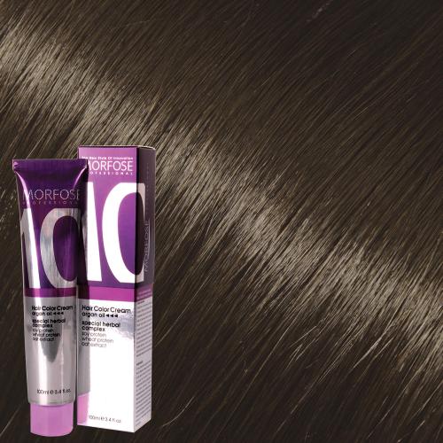 MORFOSE 10 HAIR COLOR CREAM 6.11 INTENSE DARK ASH BLONDE 3.38OZ M1035OZ611