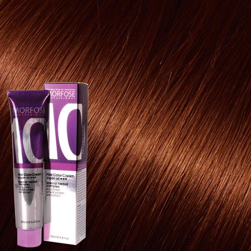 MORFOSE 10 HAIR COLOR CREAM 6.34 COPPER BROWN 3.38OZ M1035OZ634