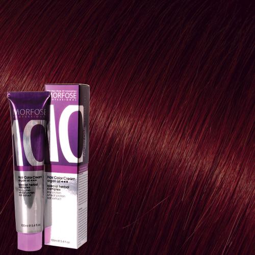 MORFOSE 10 HAIR COLOR CREAM 6.65 CONTRAST RUBY 3.38OZ M1035OZ665