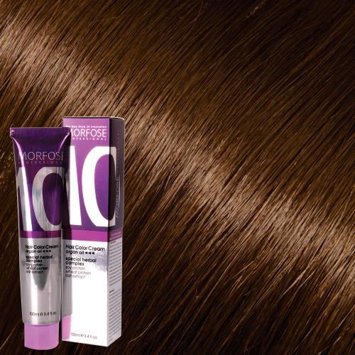 MORFOSE 10 HAIR COLOR CREAM 6.77 CARAMEL BROWN 3.38OZ M1035OZ677
