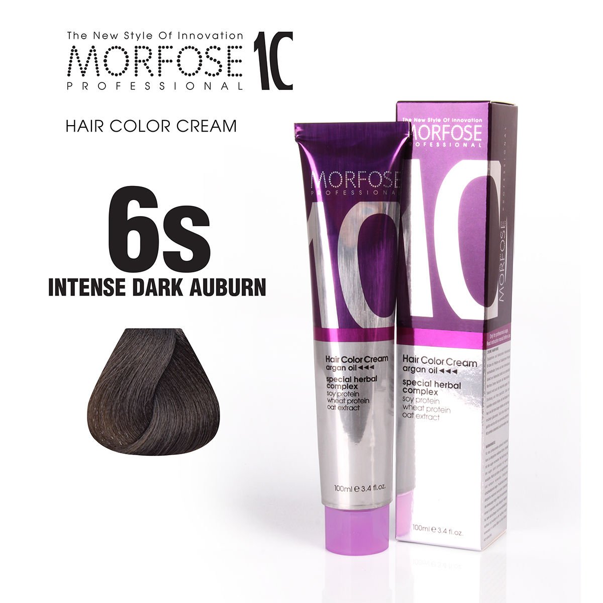 MORFOSE 10 HAIR COLOR CREAM 6S STRONG DARK BLONDE 3.38OZ M1035OZ6S
