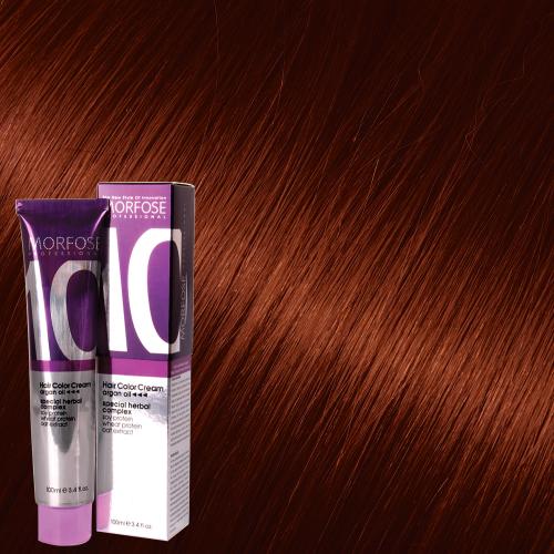 MORFOSE 10 HAIR COLOR CREAM 7.4 COPPER 3.38OZ M1035OZ74