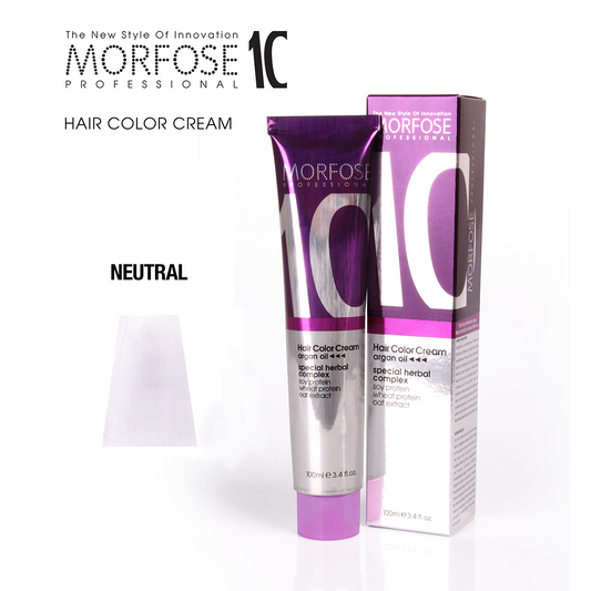 MORFOSE 10 HAIR COLOR CREAM NEUTRAL 3.38OZ M1035OZNEUTRAL