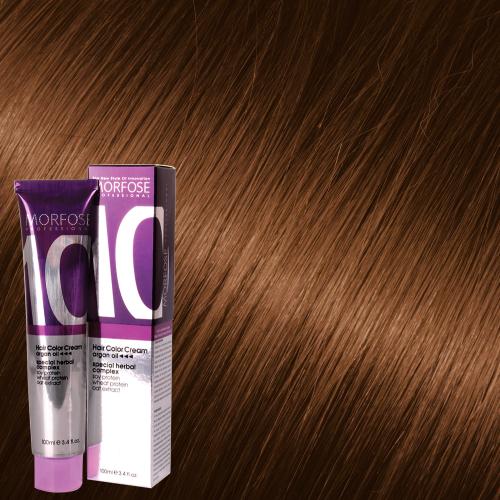 MORFOSE 10 HAIR COLOR CREAM 8.74 MARRÓN MOCA NUTRITIVO 100ML