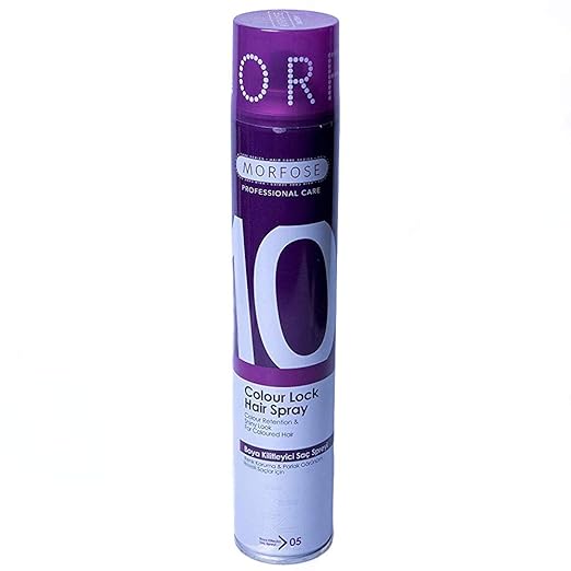 💜 MORFOSE 10 PROFESSIONAL COLOUR LOCK HAIR SPRAY 13.5 OZ (M10CLHS)