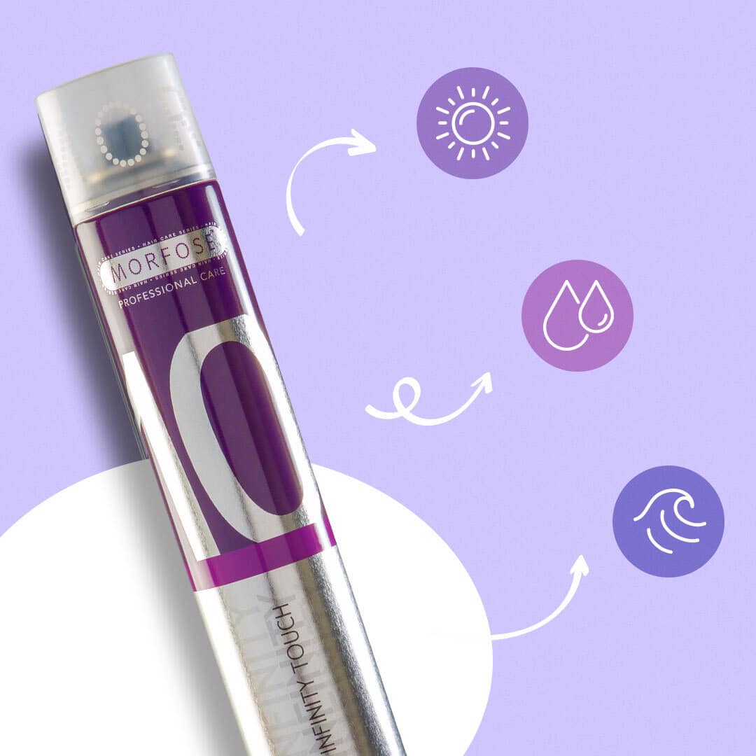 💜 MORFOSE 10 PROFESSIONAL INFINITY TOUCH HAIR SPRAY 13.5 OZ (M10IHS)