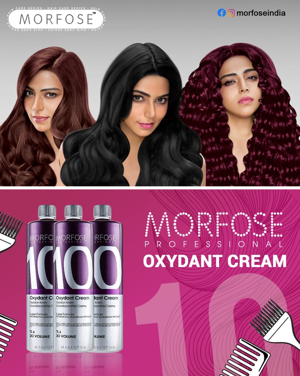 MORFOSE 10 PROFESSIONAL PEROXIDO VOLUMEN 10 33.8OZ M10P1033