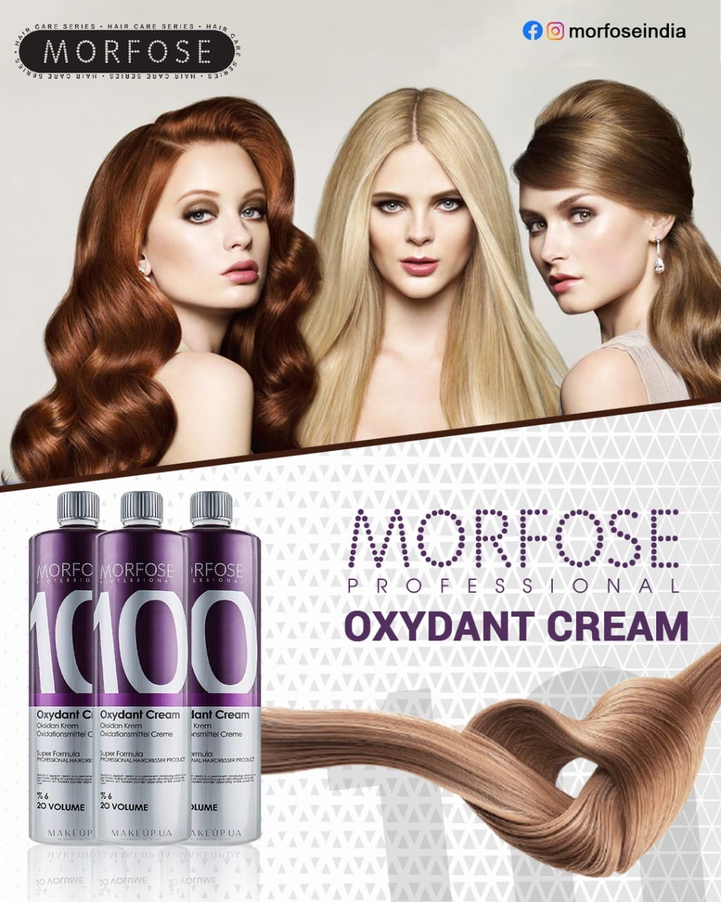 MORFOSE 10 PROFESSIONAL PEROXIDO VOLUMEN 20 33.8OZ M10P2033