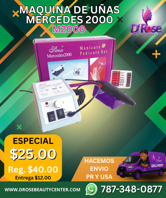 MAQUINA DE UÑAS MERCEDES 2000 – M2000