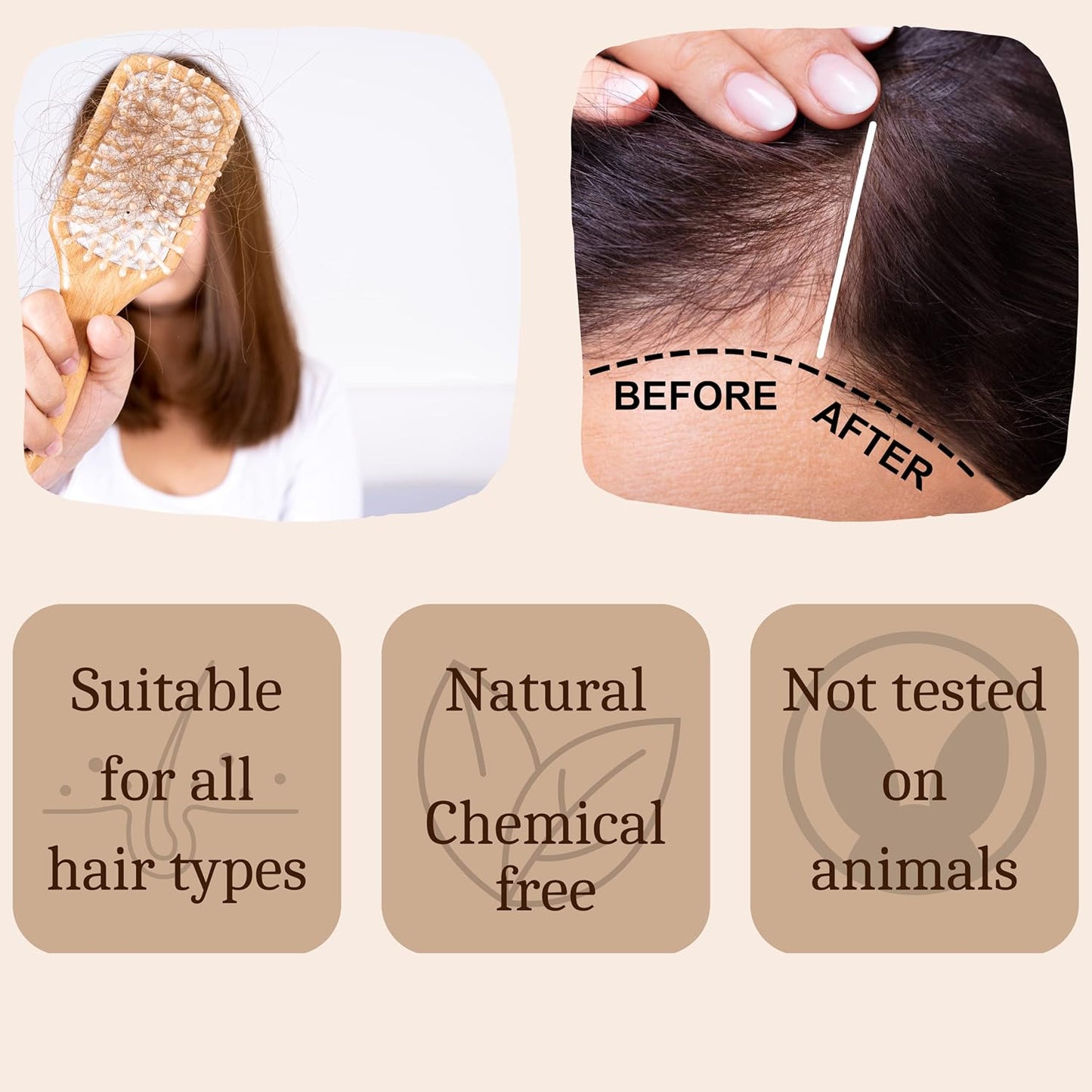 MORFOSE PROFESSIONAL BIOTIN HAIR KIT 3PC – Shampoo 500ml + Hair Mask 250ml + Two Phase Conditioner 7.4oz (MBHK3)