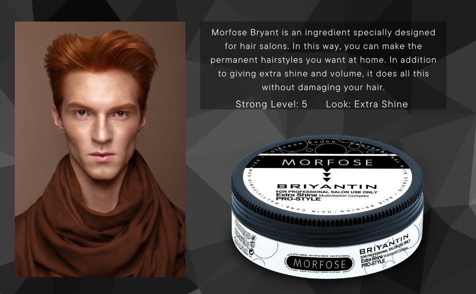✨ MORFOSE PROFESSIONAL BRILLANTINA 5.92OZ (MB)