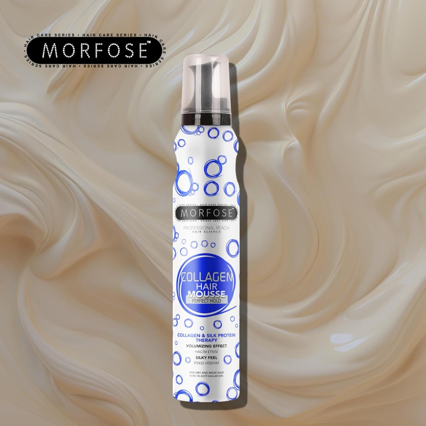MORFOSE PROFESSIONAL COLÁGENO HAIR MOUSSE 8.45OZ (MCHM)