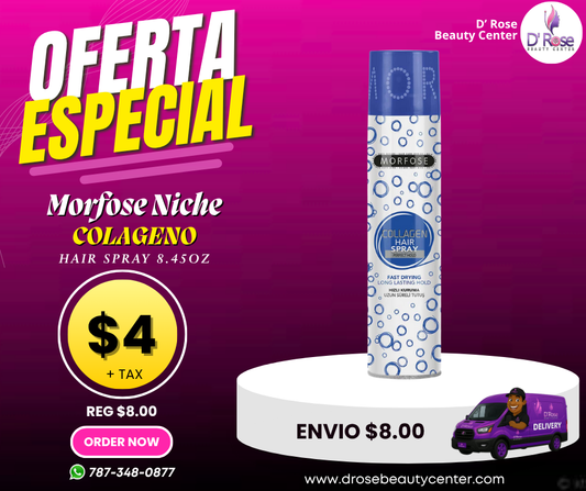 MORFOSE PROFESSIONAL COLÁGENO HAIR SPRAY 8.45OZ (MCHS)