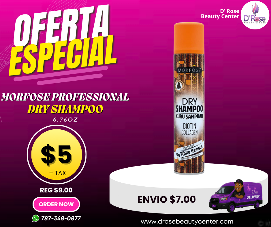 🌟 MORFOSE PROFESSIONAL DRY SHAMPOO FOR DREADLOCK HAIR 6.76OZ (MDSDLH)