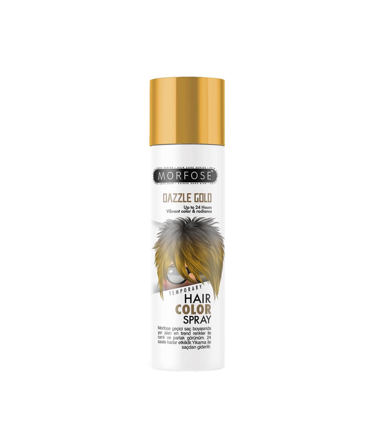 💛 MORFOSE PROFESSIONAL HAIR COLOR SPRAY GOLD 5.07OZ (MGMSG1)