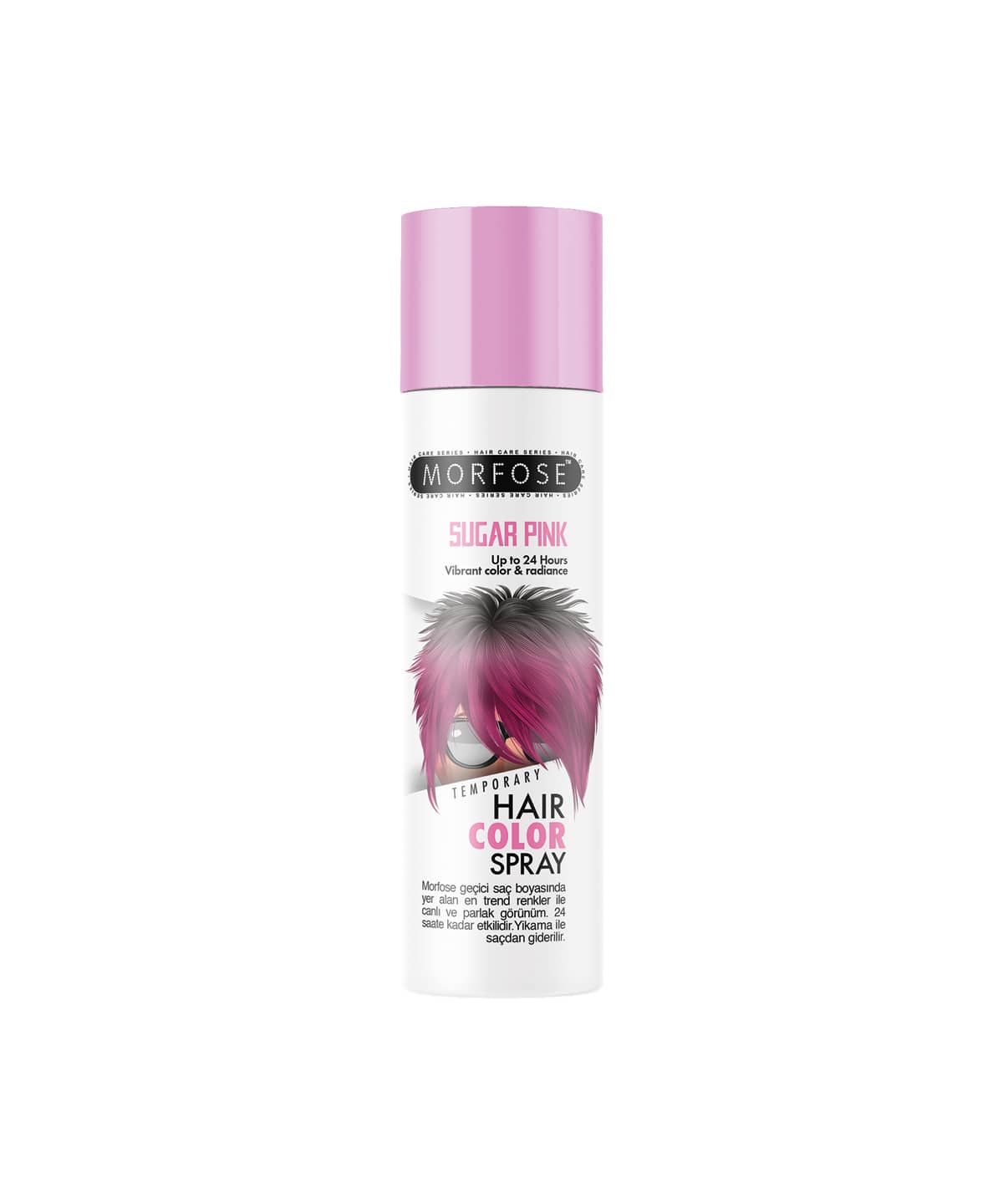 MORFOSE PROFESSIONAL HAIR COLOR SPRAY PINK 5.07OZ MGMSP1