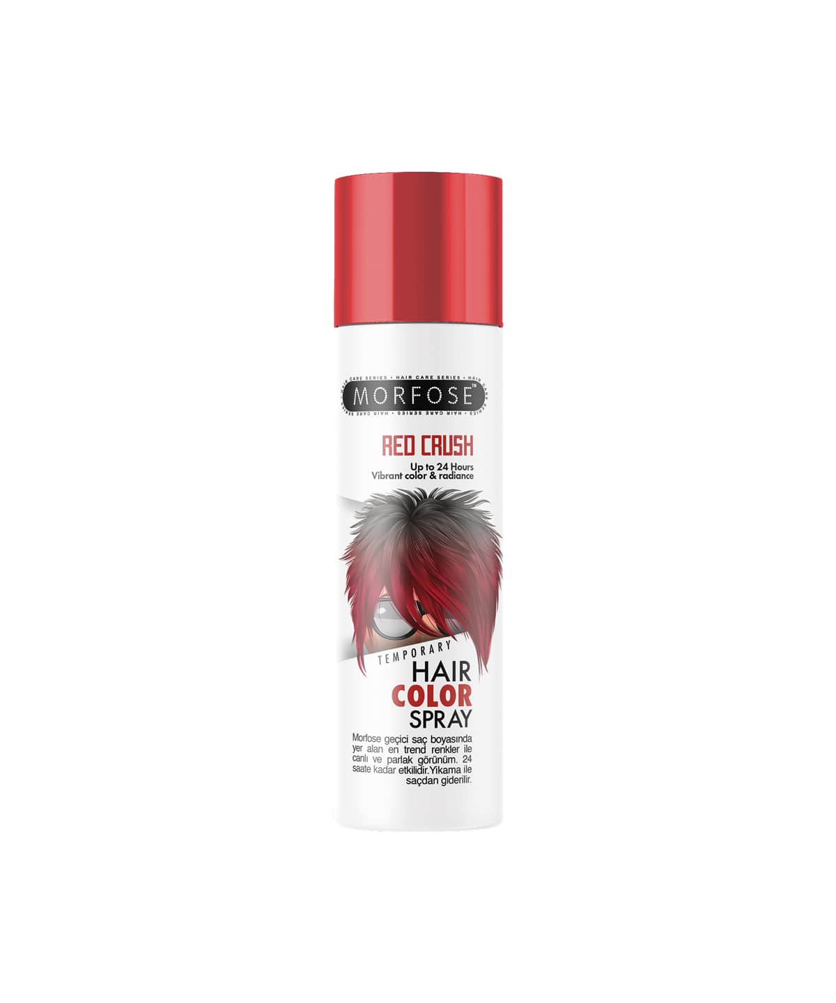 ❤️ MORFOSE PROFESSIONAL HAIR COLOR SPRAY RED 5.07OZ (MGMSR)