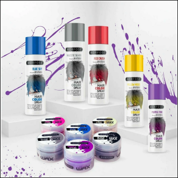 💙 MORFOSE PROFESSIONAL HAIR COLOR SPRAY BLUE 5.07OZ (MGMSB2)