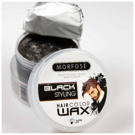 🌟 MORFOSE PROFESSIONAL HAIR COLOR WAX BLACK 3.38OZ (MHCWB1)