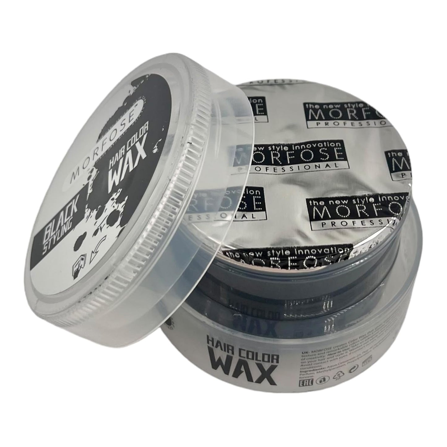 🌟 MORFOSE PROFESSIONAL HAIR COLOR WAX BLACK 3.38OZ (MHCWB1)