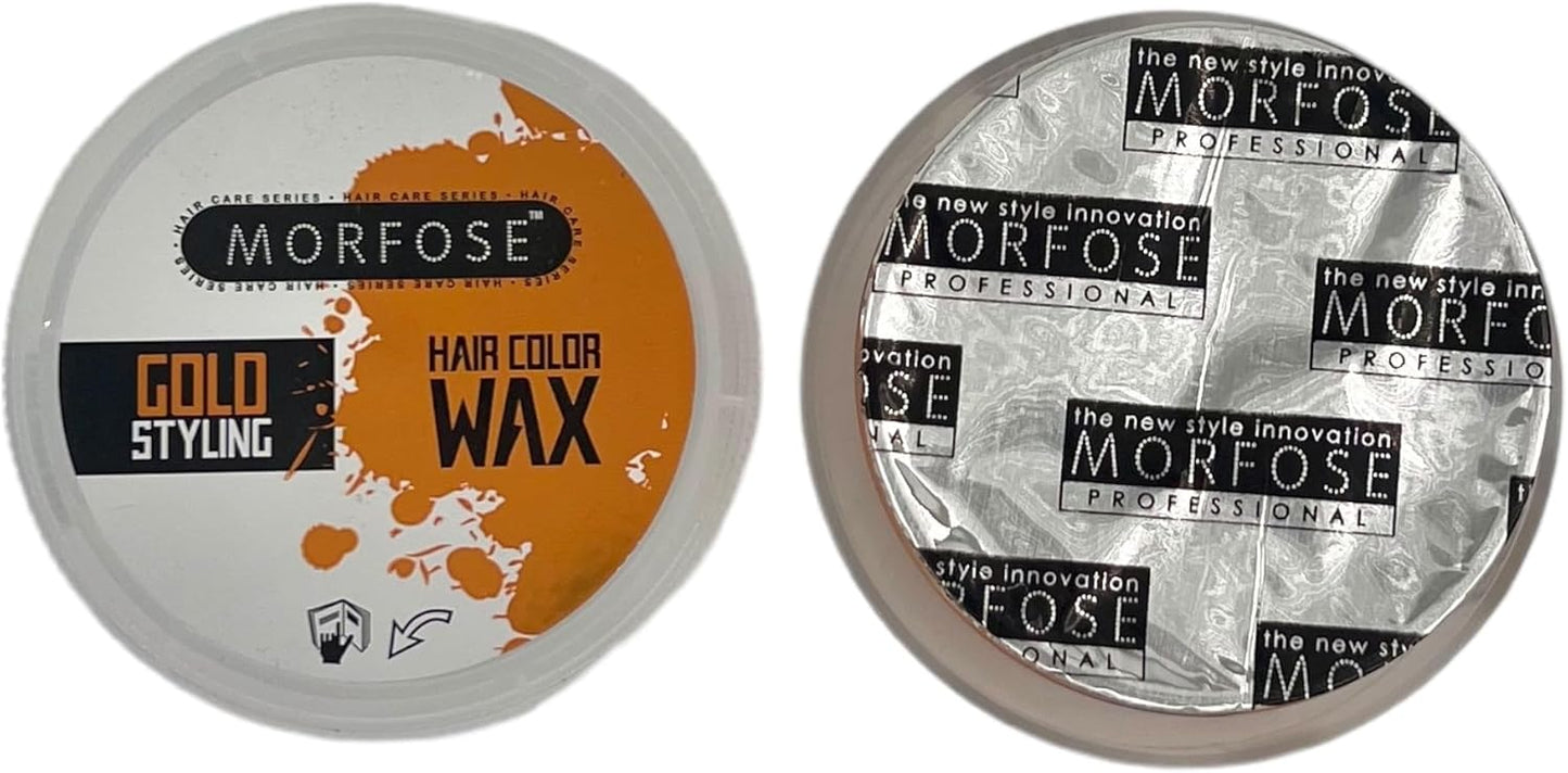 🌟 MORFOSE PROFESSIONAL HAIR COLOR WAX GOLD 3.38OZ (MHCWG)
