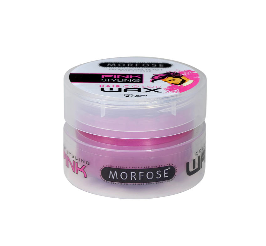 🌸 MORFOSE PROFESSIONAL HAIR COLOR WAX PINK 3.38OZ (MHCWP)