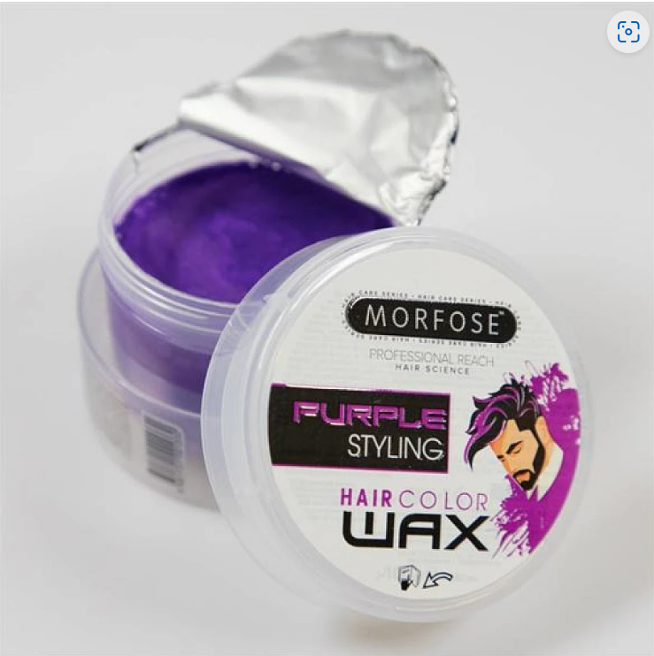 💜 MORFOSE PROFESSIONAL HAIR COLOR WAX PURPLE 3.38OZ (MHCWP2)
