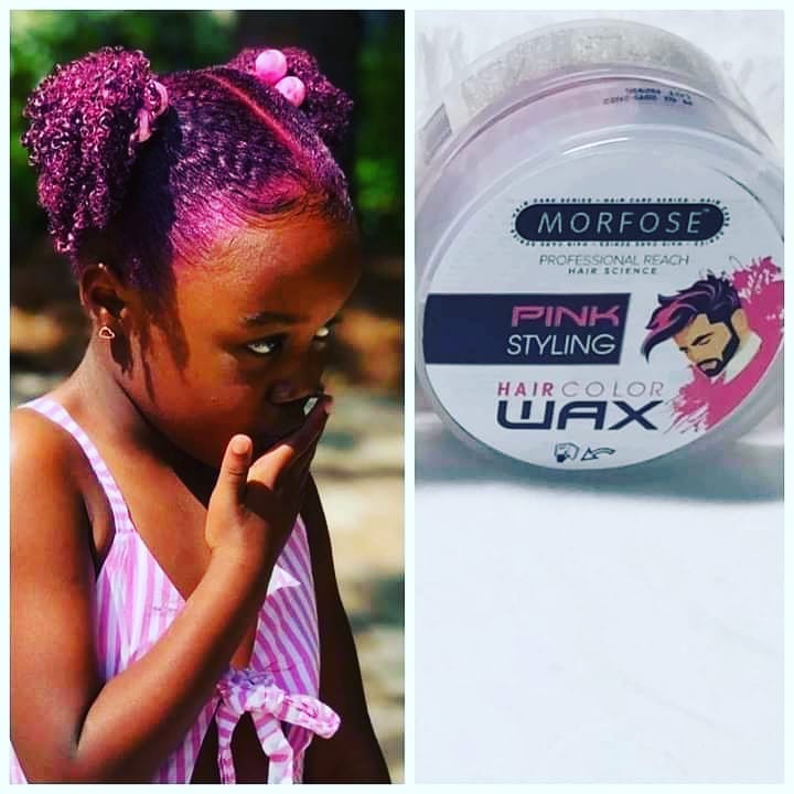 🌸 MORFOSE PROFESSIONAL HAIR COLOR WAX PINK 3.38OZ (MHCWP)