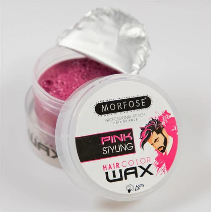 🌸 MORFOSE PROFESSIONAL HAIR COLOR WAX PINK 3.38OZ (MHCWP)