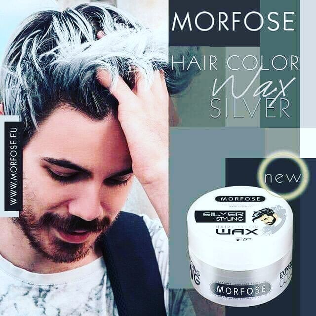 ⚡ MORFOSE PROFESSIONAL HAIR COLOR WAX SILVER 3.38OZ (MHCWS)