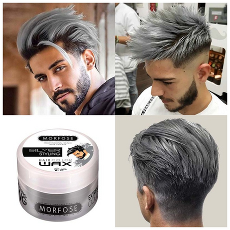 ⚡ MORFOSE PROFESSIONAL HAIR COLOR WAX SILVER 3.38OZ (MHCWS)