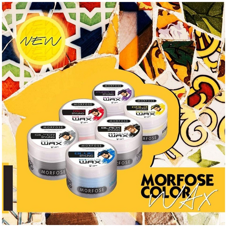 ⚡ MORFOSE PROFESSIONAL HAIR COLOR WAX SILVER 3.38OZ (MHCWS)
