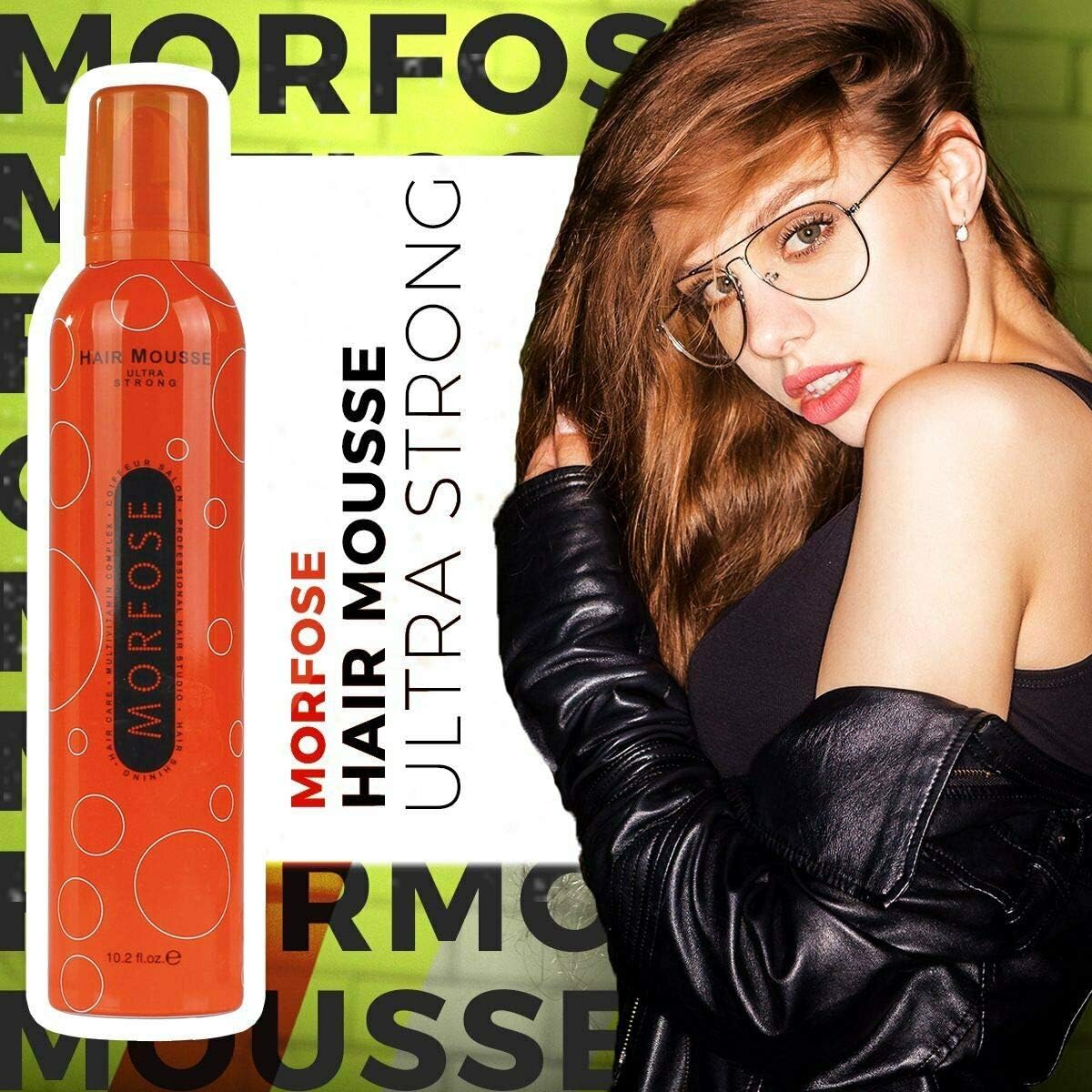💨 MORFOSE PROFESSIONAL HAIR MOUSSE ULTRA STRONG 6.76OZ (MHMUS)