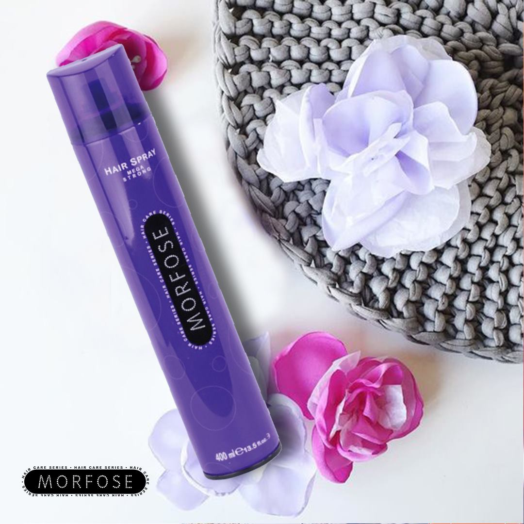 💨 MORFOSE PROFESSIONAL MEGA STRONG HAIR SPRAY 13.5OZ (MHSMS)