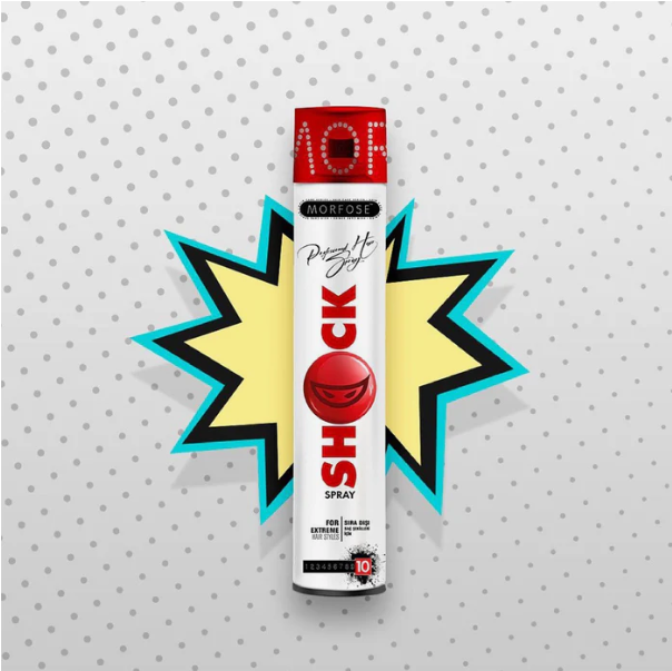 💨 MORFOSE PROFESSIONAL SHOCK WAX HAIR SPRAY 10.14OZ (MHSS300)
