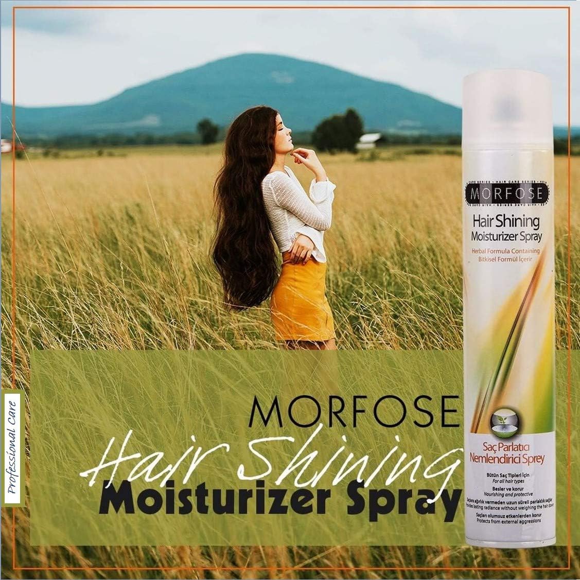 ✨ MORFOSE PROFESSIONAL HAIR SHINING MOISTURIZER SPRAY 13.52OZ (MHSS)