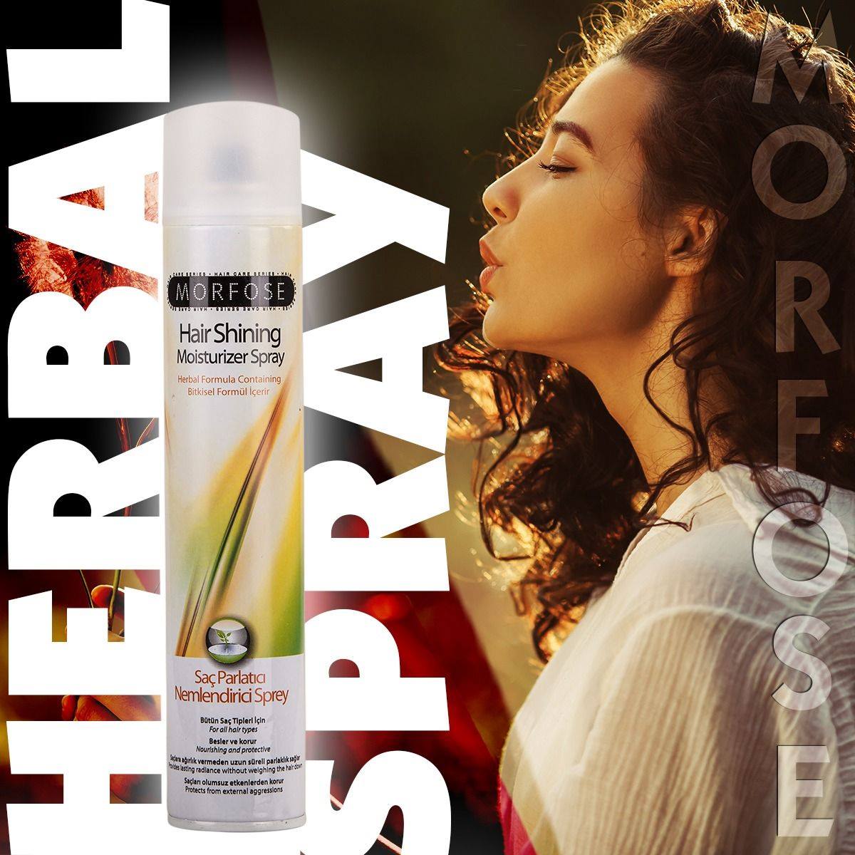 ✨ MORFOSE PROFESSIONAL HAIR SHINING MOISTURIZER SPRAY 13.52OZ (MHSS)