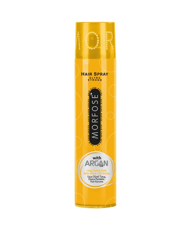 💨 MORFOSE PROFESSIONAL ULTRA STRONG HAIR SPRAY CON ACEITE DE ARGÁN 10.14OZ (MHSUSA)