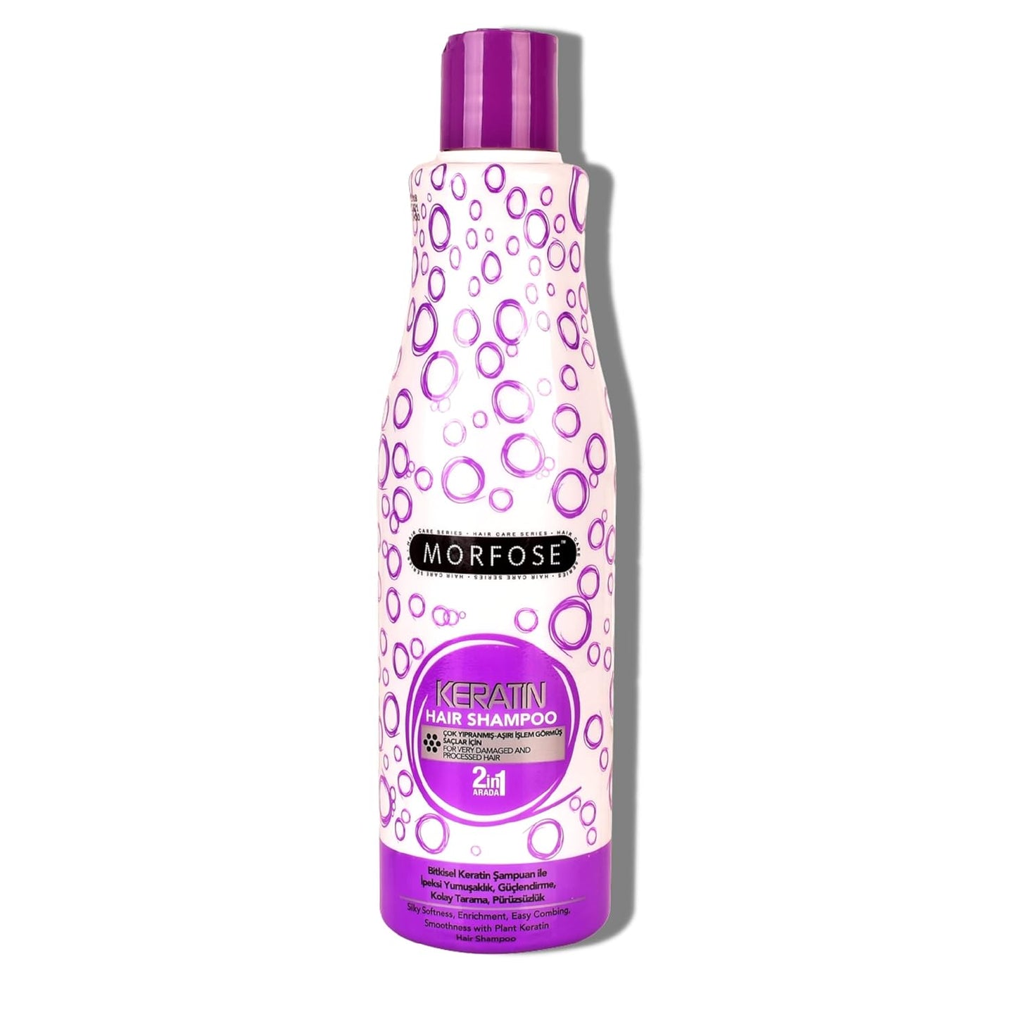 Morfose Professional Keratina Shampoo 16.9oz – Hidratación y Fortaleza para tu Cabello