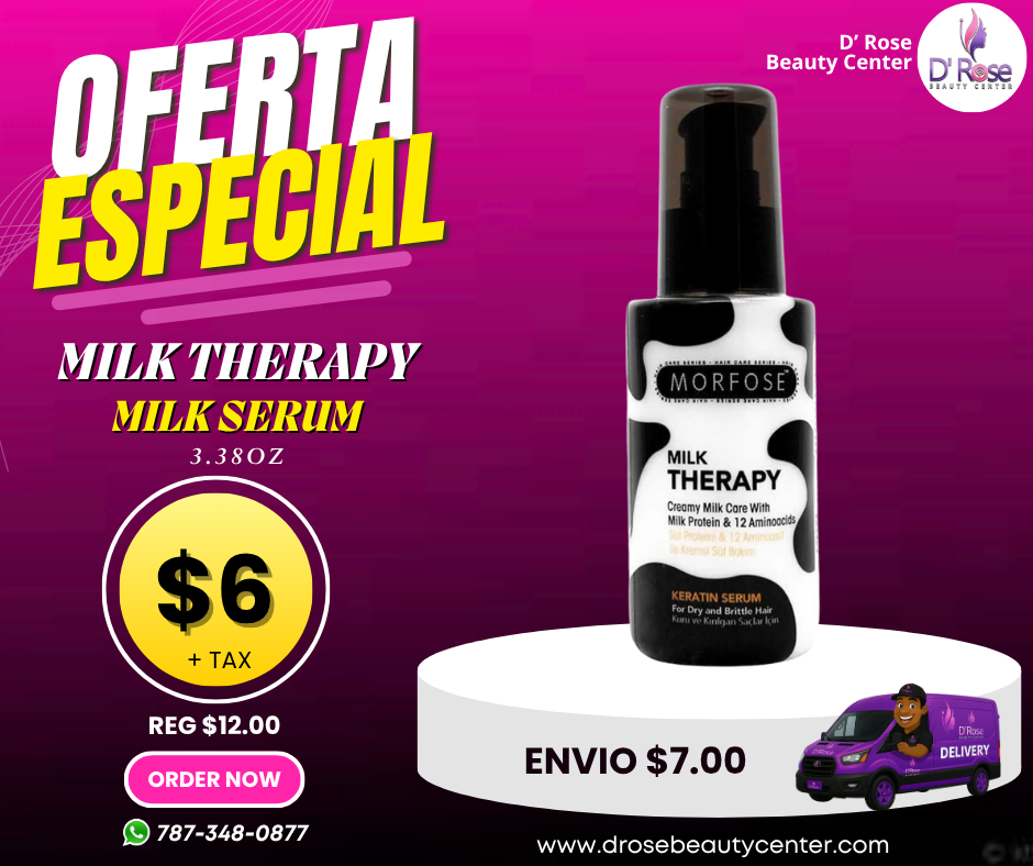 🌟 MORFOSE PROFESSIONAL MILK THERAPY SERUM 3.38OZ (MMTCMS)