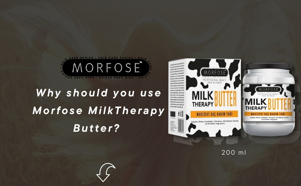 🌟 MORFOSE PROFESSIONAL MILK THERAPY MILK BUTTER TREATMENT 6.76OZ (MMTMB)