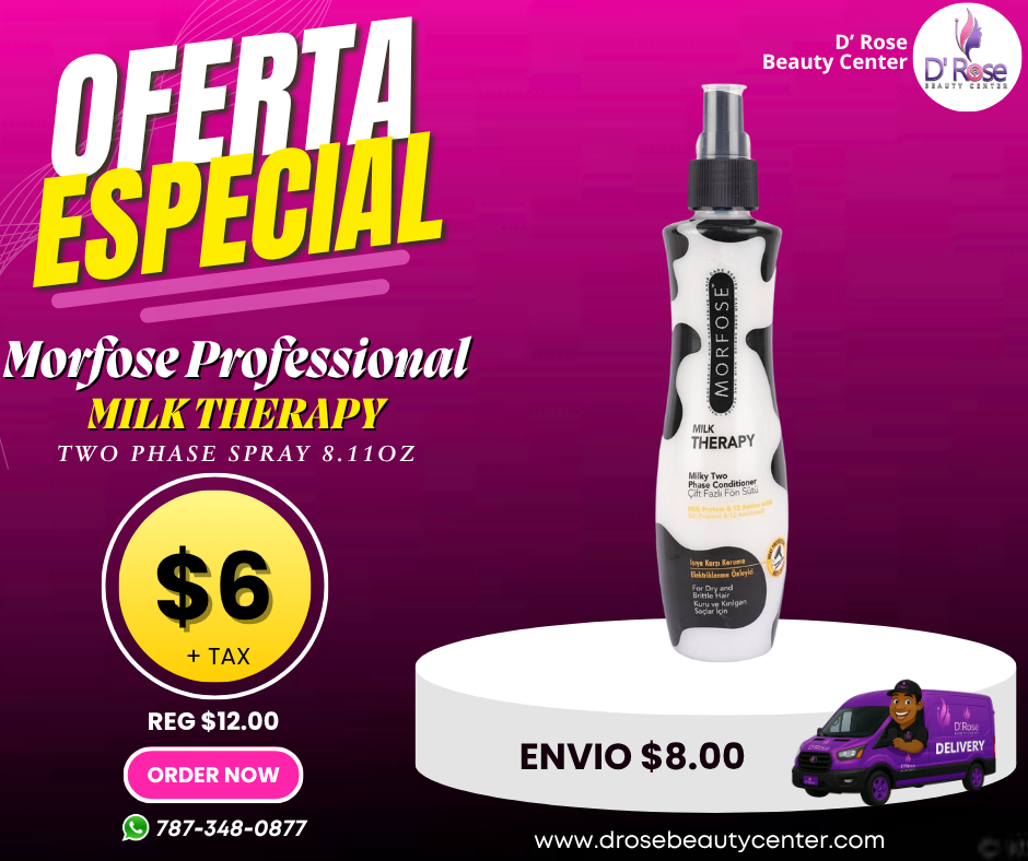 🌟 MORFOSE PROFESSIONAL MILK THERAPY TWO PHASE CONDITIONER 8.11OZ (MMTTPS)