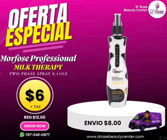 🌟 MORFOSE PROFESSIONAL MILK THERAPY TWO PHASE CONDITIONER 8.11OZ (MMTTPS)