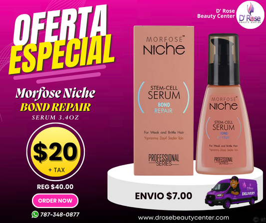 MORFOSE NICHE PROFESSIONAL STEM-CELL BOND REPAIR SERUM 3.4oz (MNBRHS)